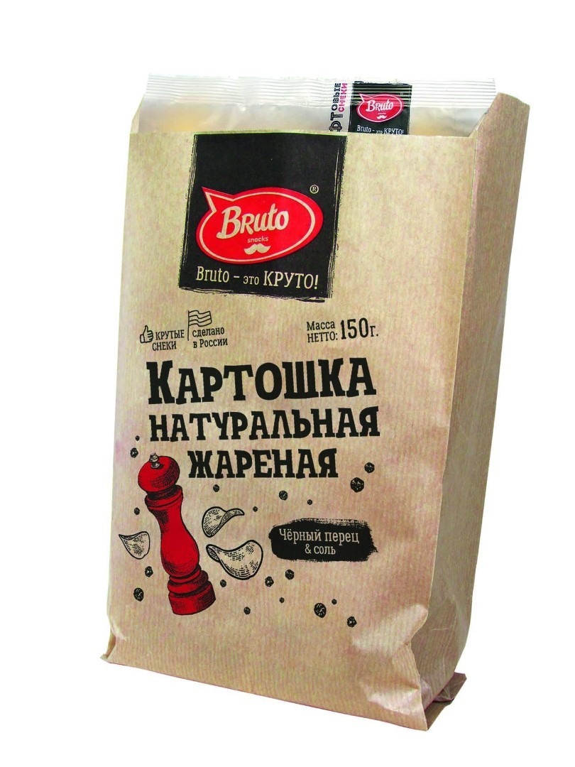 Картофель «Бруто» черный перец 130 гр. в Сергиевом Посаде