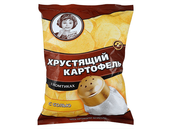 Картофельные чипсы "Девочка" 160 гр. в Сергиевом Посаде