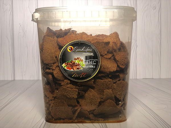 Ржаные гренки со вкусом шашлыка в Сергиевом Посаде