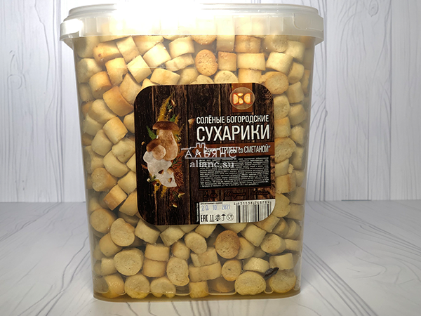 Сухарики с грибами и сметаной в Сергиевом Посаде