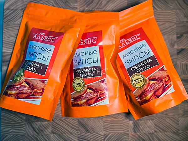 Мясо (АЛЬЯНС) вяленое свинина "Гриль" 50 гр. в Сергиевом Посаде