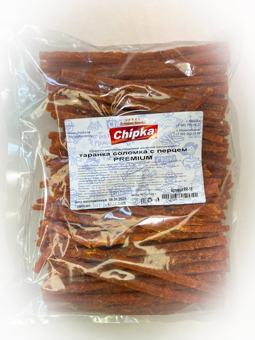 Таранка с перцем (соломка) (Chipka ПРЕМИУМ) в Сергиевом Посаде