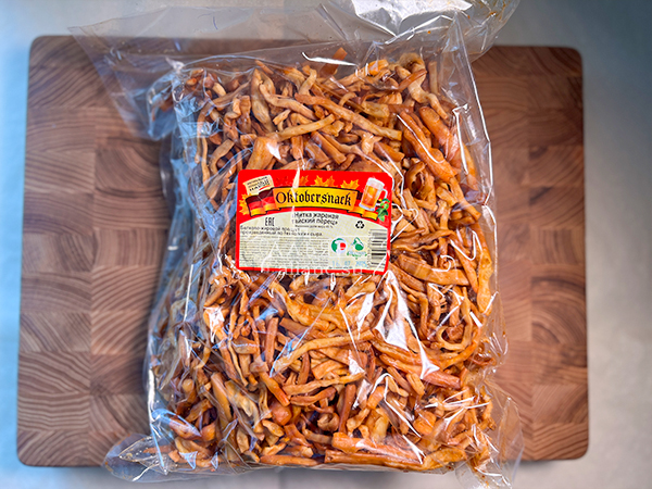 Нитка ЖАРЕНАЯ "Тайский перец" Oktobersnack 1 кг (сырный продукт) в Сергиевом Посаде