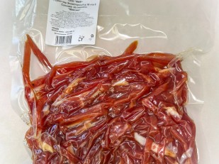 Японские снеки и крекеры: Мясо Соломка свиная 