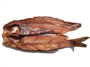 Ведро Ржаные гренки с чесноком: Язь (бабочка) холодного копчения