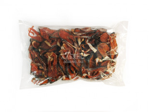 Кальмар стружка со вкусом краба (розовая): Горбуша стейк