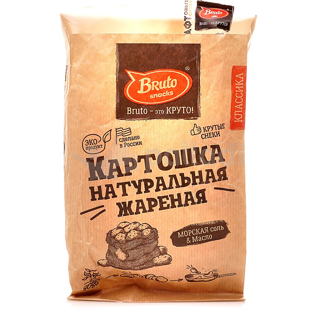Картофель «Бруто» с солью 70 гр. в Сергиевом Посаде
