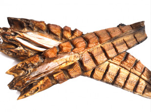 Камбала камчатская вяленая без икры: Белый амур холодного копчения